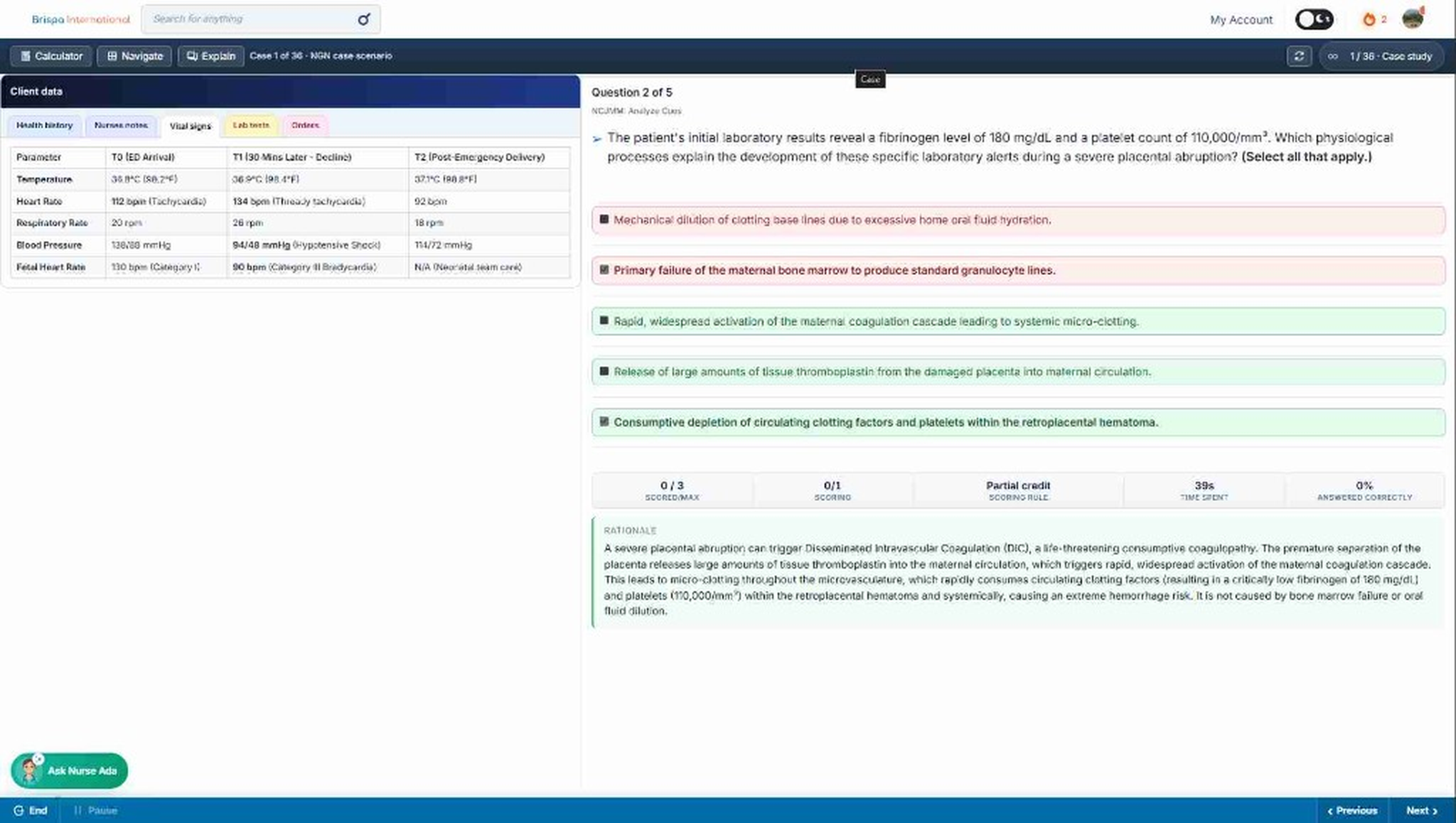 NGN Case · Analyze Cues