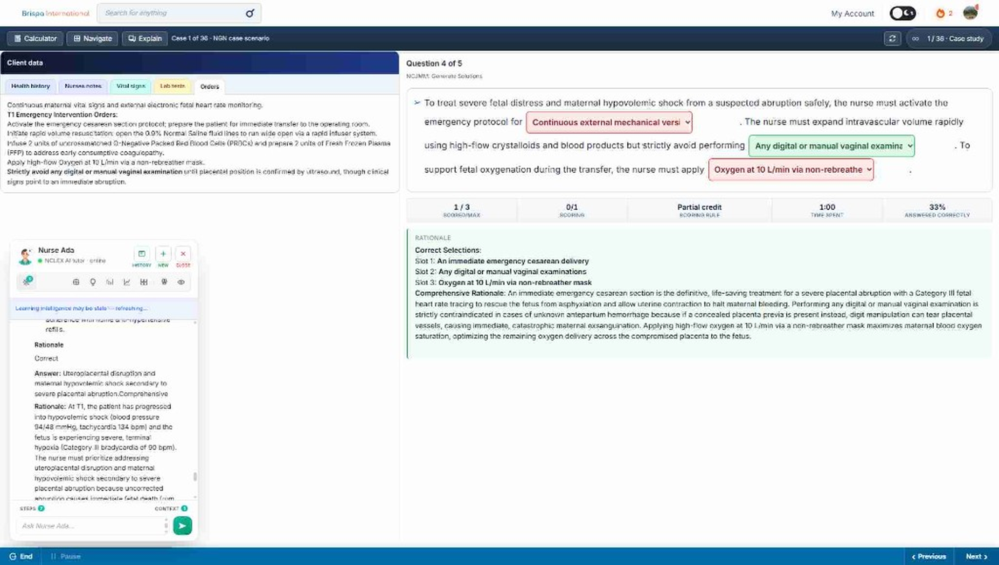 NGN Case · Generate Solutions
